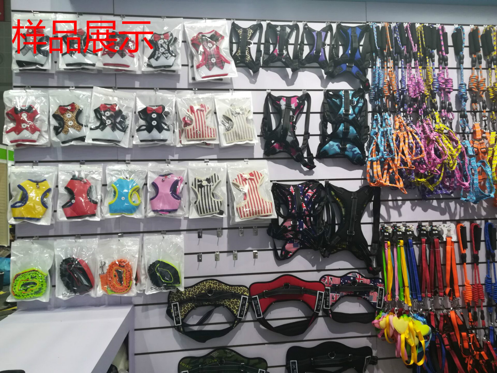 宠物牵引绳 牛仔胸背带狗狗牵引项圈套装狗绳 宠物用品厂家直销